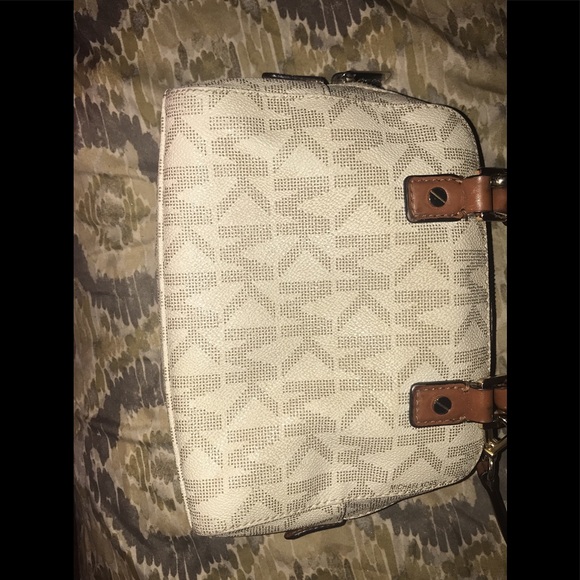 Michael Kors purse inside shows a little wear. - Picture 2 of 2